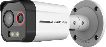 Hikvision Termisk og Optisk Bi-spektral Nettverks Bullet Kamera 6.0mm