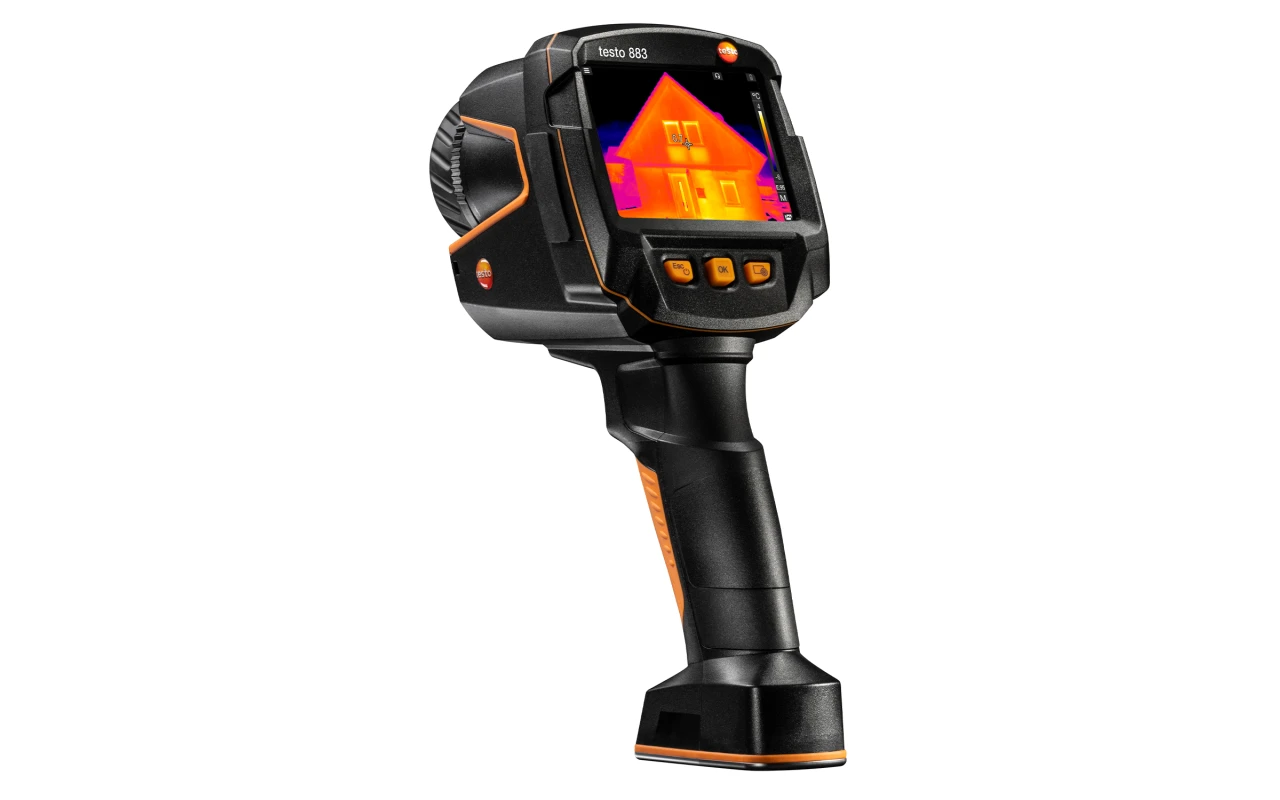 Testo 883-2 sett - Termokamera testo 883-2 med 42° og 12° linser og tilbehør