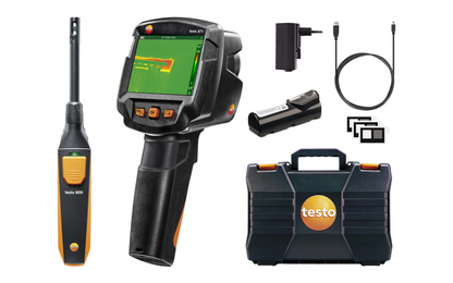 Testo 871 Bygningdiagnosekit - Termisk kamera testo 871 med Bluetooth fuktighetsmåler testo 605i